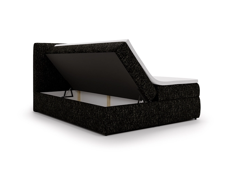 Boxspring SAGA black