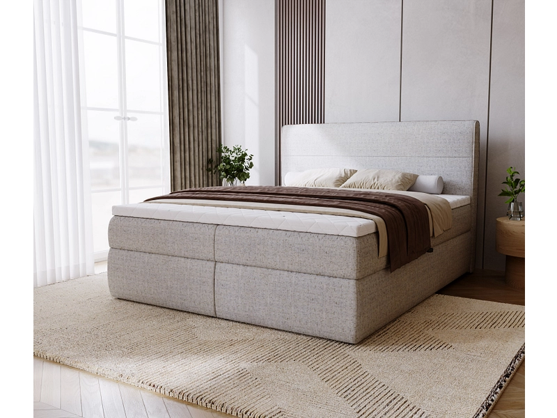 Boxspring SAGA bianco