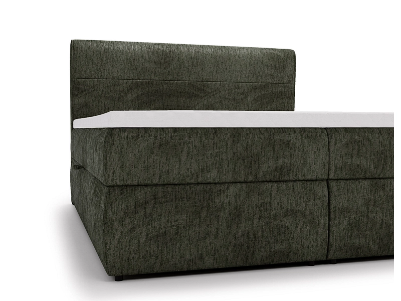 Boxspringbett SAGA grün