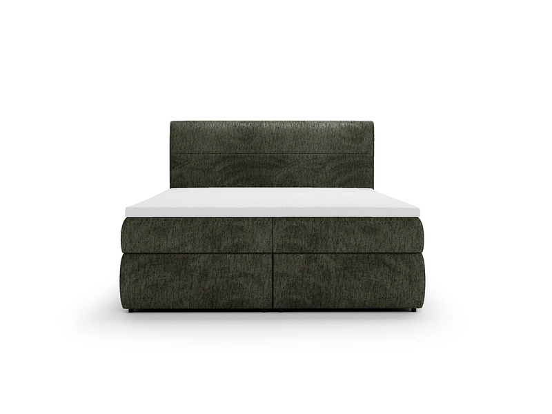 Boxspringbett SAGA grün
