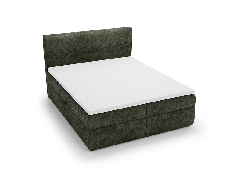 Boxspringbett SAGA grün