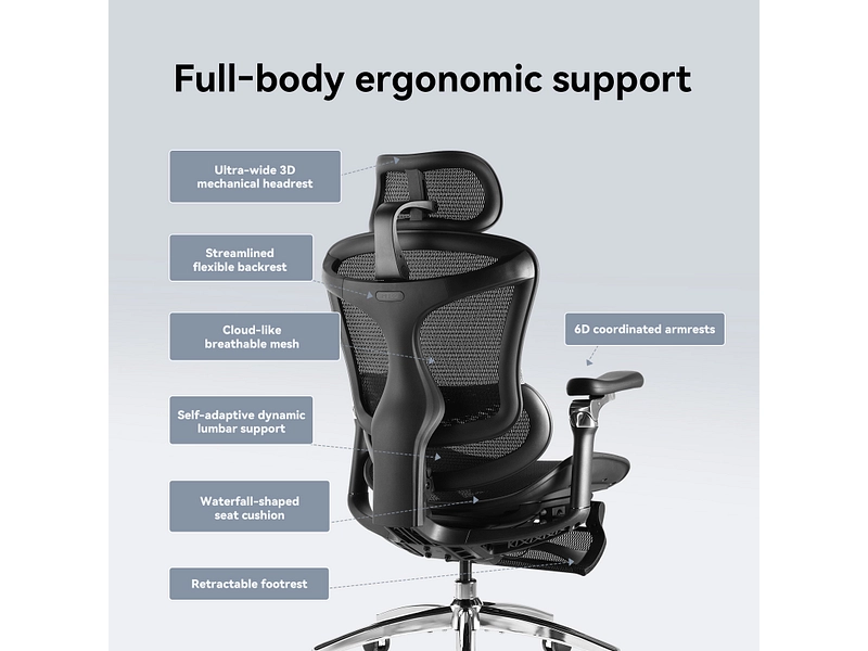 Ergonomischer Bürostuhl SIHOO C300 PRO Ergonomischer Bürostuhl SIHOO C300 PRO