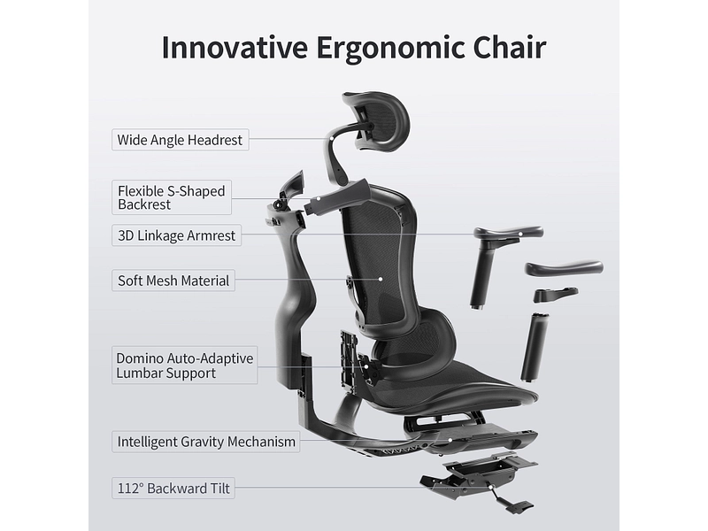 Ergonomischer Bürostuhl SIHOO C300