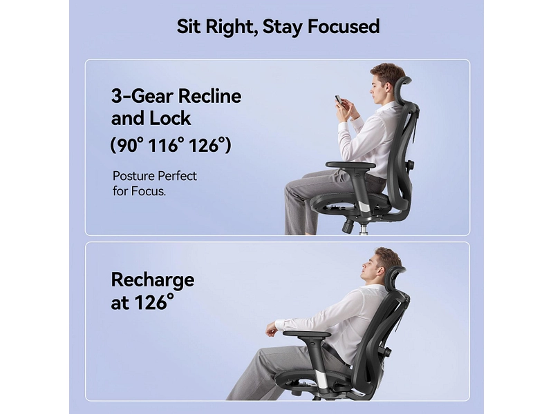 Ergonomischer Bürostuhl SIHOO M57