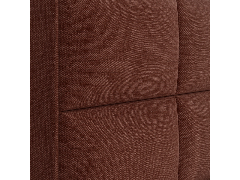 Boxspringbett EMPIRE terrakotta