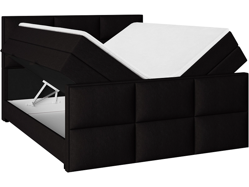 Boxspringbett EMPIRE schwarz
