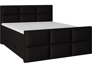 Boxspringbett EMPIRE schwarz