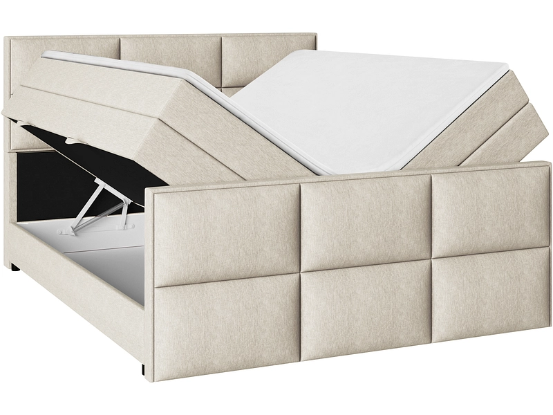 Boxspringbett EMPIRE beige