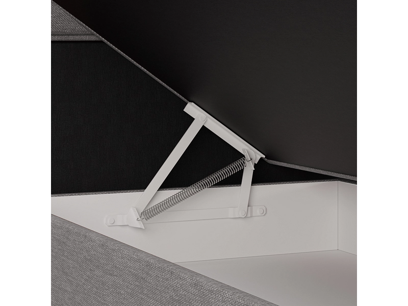 Boxspringbett EMPIRE grau Boxspringbett EMPIRE grau