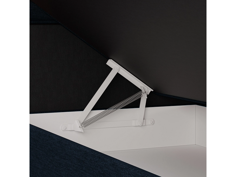 Boxspringbett EMPIRE blau