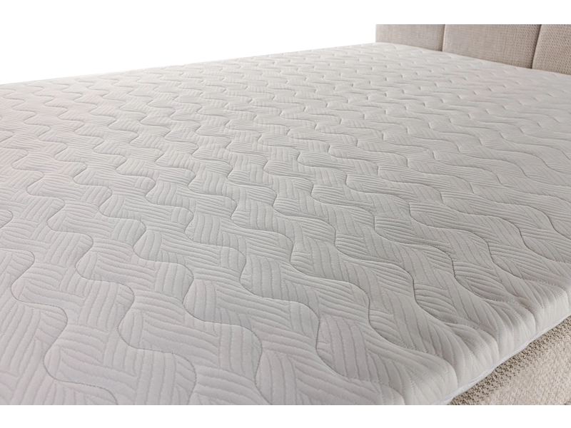 Boxspring GELATO grigio chiaro