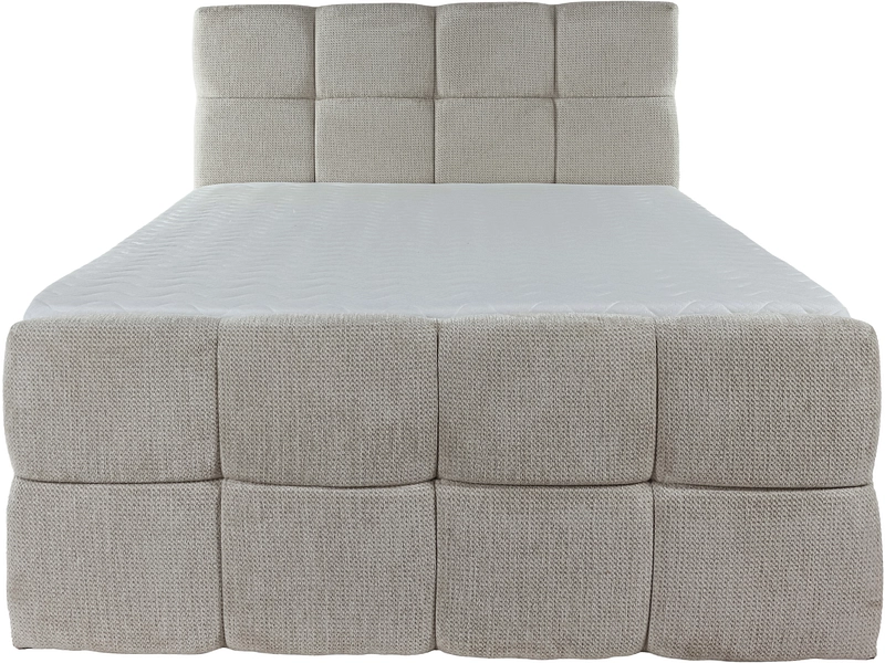 Boxspring GELATO grigio chiaro