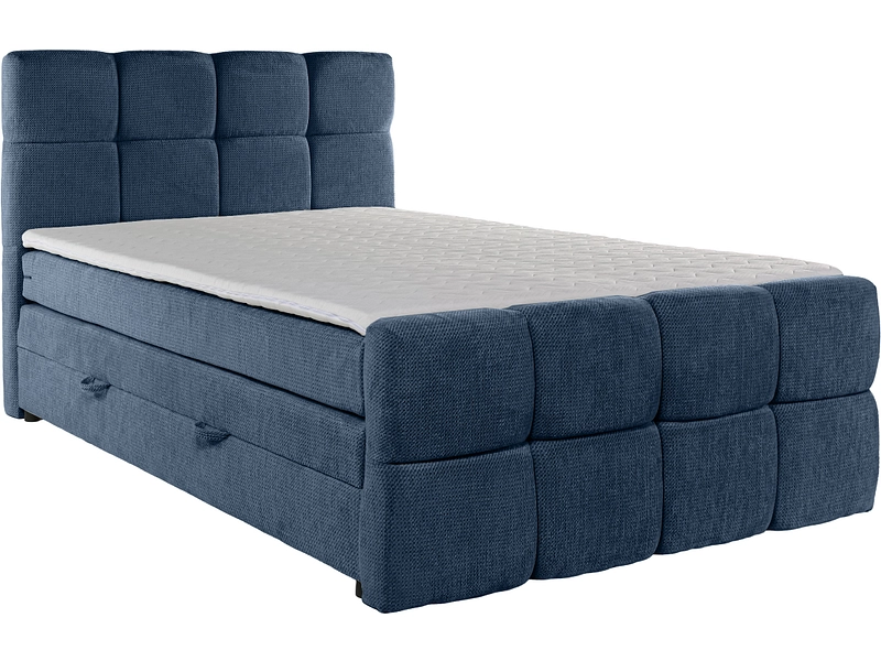 Boxspring GELATO blu scuro