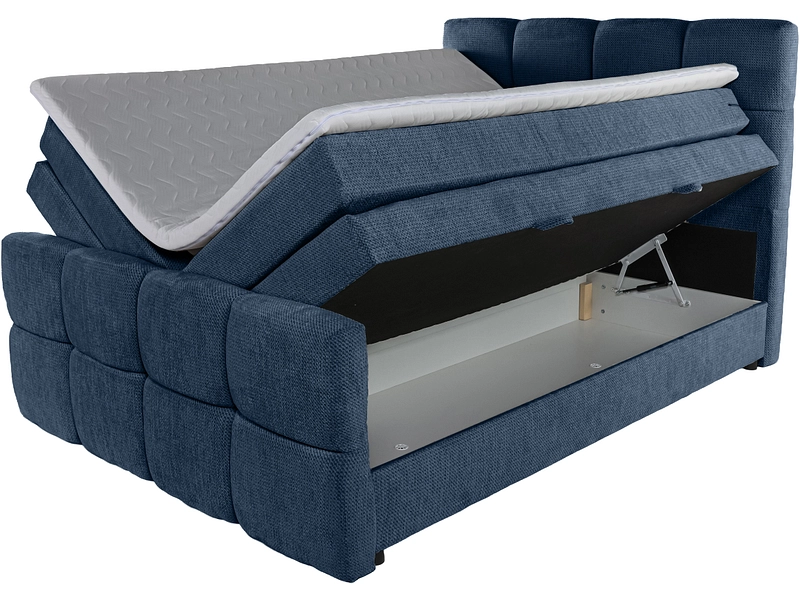 Boxspring GELATO blu scuro