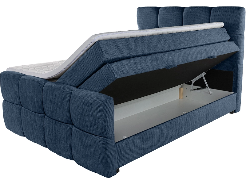 Boxspring GELATO blu scuro