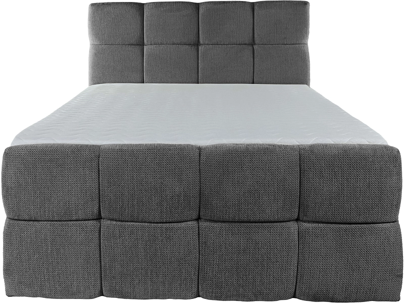 Boxspring GELATO grigio scuro