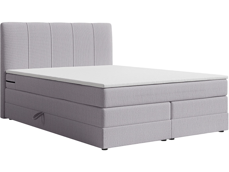 Boxspringbett HELENE grau Boxspringbett HELENE grau