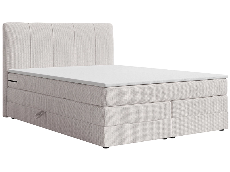 Boxspringbett HELENE beige Boxspringbett HELENE beige