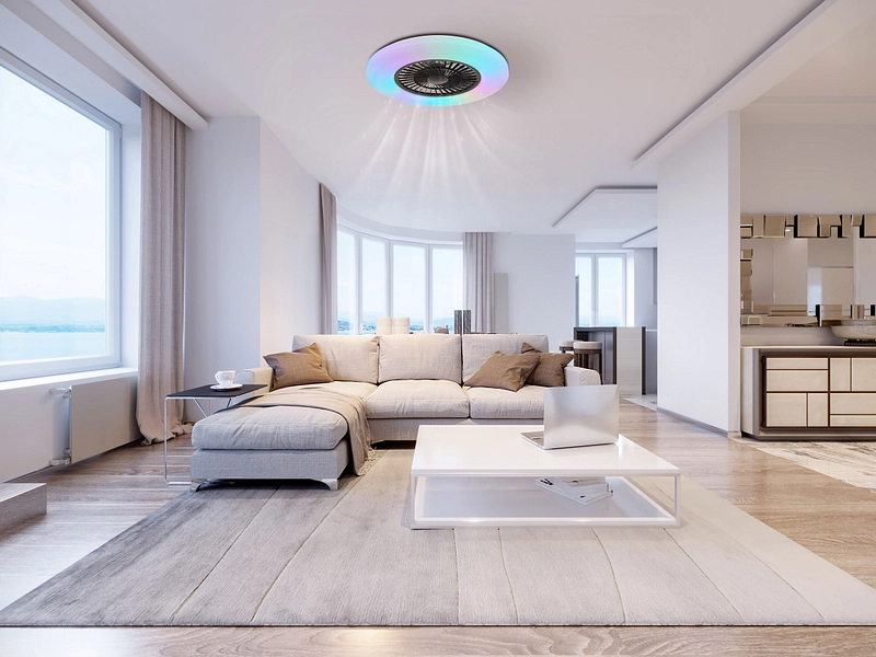 Plafoniera con ventilatore ALVA
