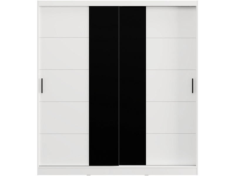 Schwebetürenschrank KINGSTON weiss