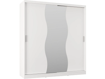 Schwebetürenschrank MILTON weiss