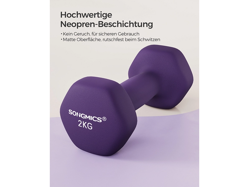 SONGMICS Set de 2 haltères