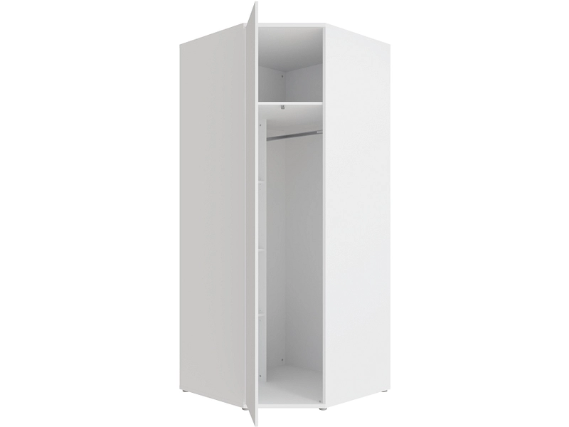 Armoire portes battantes ALICE SPRINGS blanc