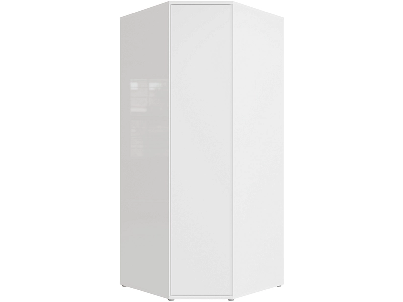 Armoire portes battantes ALICE SPRINGS blanc brillant Armoire portes battantes ALICE SPRINGS blanc brillant