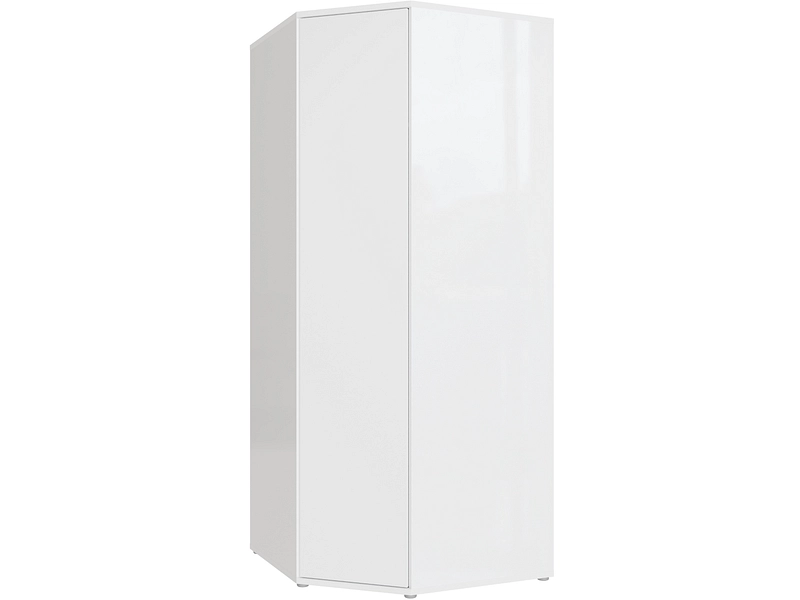 Armoire portes battantes ALICE SPRINGS blanc brillant Armoire portes battantes ALICE SPRINGS blanc brillant