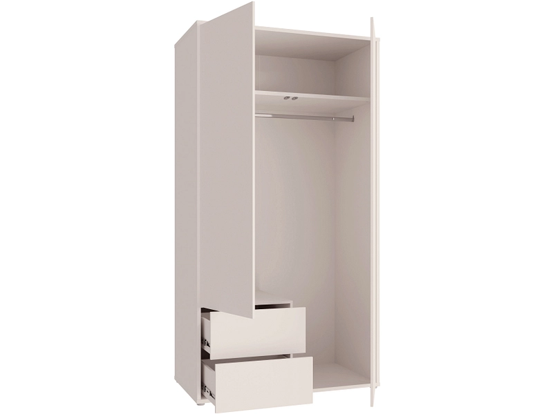 Armoire portes battantes ALICE SPRINGS sable