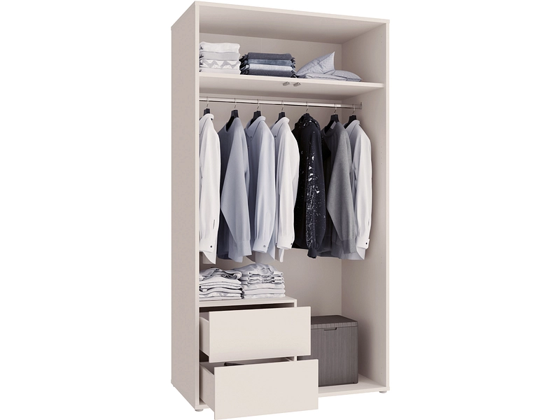 Armoire portes battantes ALICE SPRINGS sable