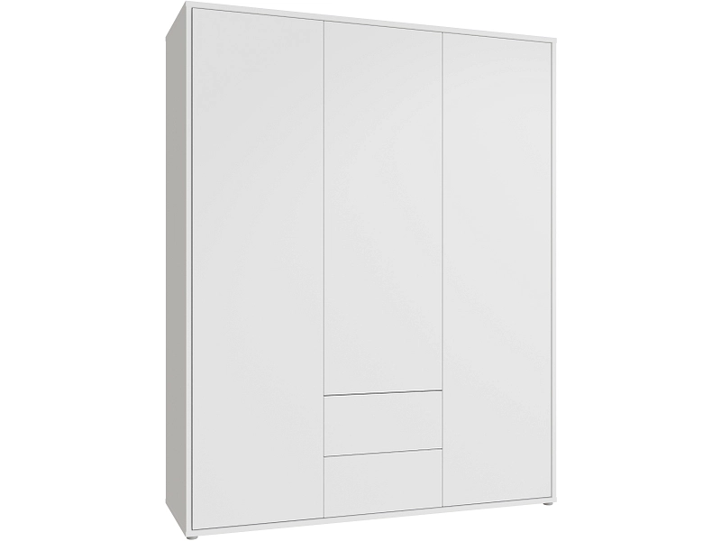 Armoire portes battantes ALICE SPRINGS blanc Armoire portes battantes ALICE SPRINGS blanc