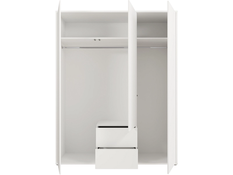 Armoire portes battantes ALICE SPRINGS blanc Armoire portes battantes ALICE SPRINGS blanc
