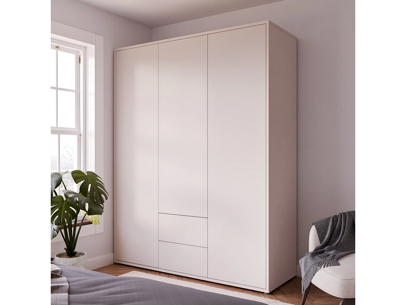 Armoire portes battantes ALICE SPRINGS sable Armoire portes battantes ALICE SPRINGS sable