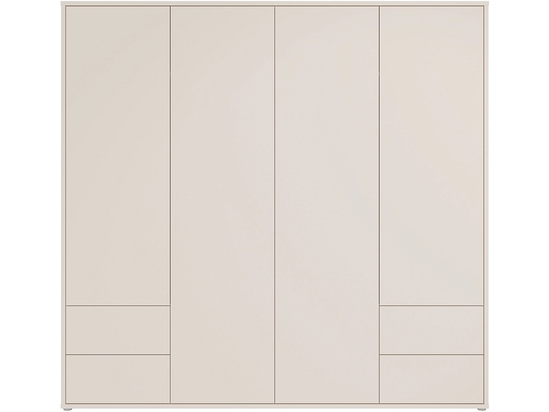 Armoire portes battantes ALICE SPRINGS sable Armoire portes battantes ALICE SPRINGS sable