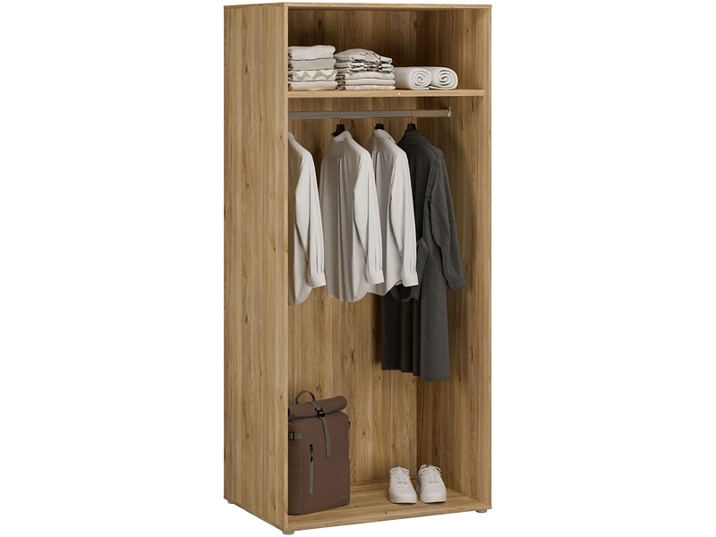 Drehtürenschrank LUMIA eiche Drehtürenschrank LUMIA eiche