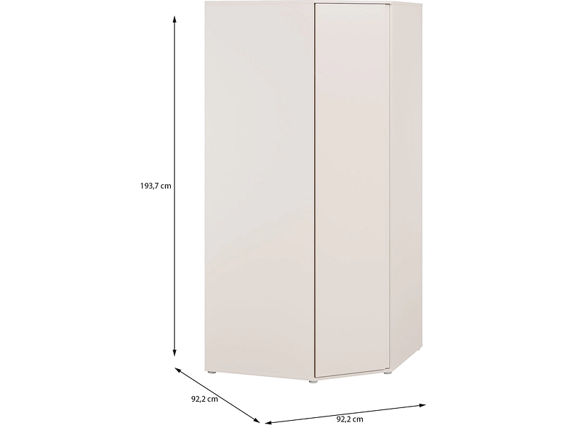 Drehtürenschrank LUMIA sand Drehtürenschrank LUMIA sand