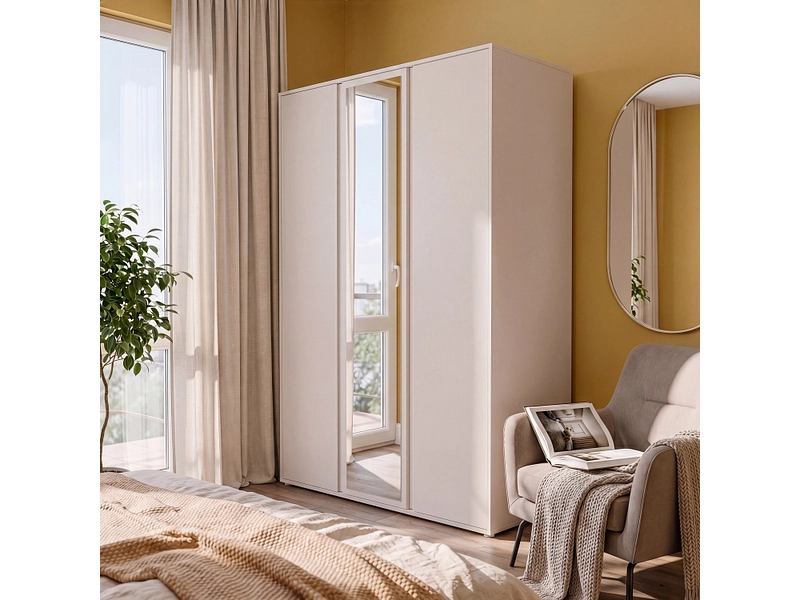 Drehtürenschrank LUMIA sand