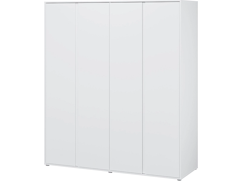 Drehtürenschrank LUMIA weiss Drehtürenschrank LUMIA weiss