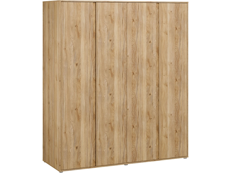 Drehtürenschrank LUMIA eiche Drehtürenschrank LUMIA eiche