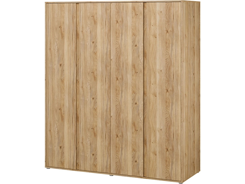 Drehtürenschrank LUMIA eiche Drehtürenschrank LUMIA eiche
