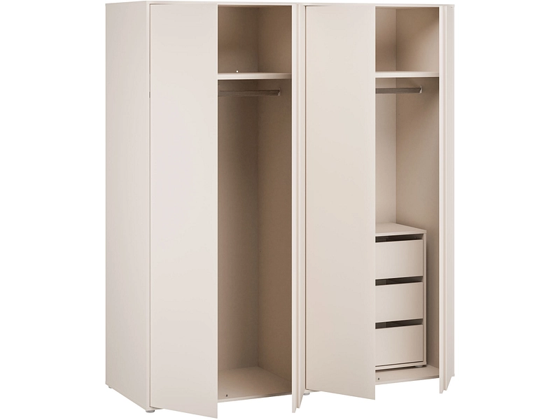 Drehtürenschrank LUMIA sand Drehtürenschrank LUMIA sand