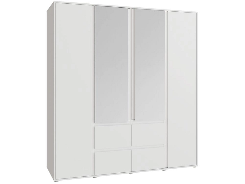 Drehtürenschrank LUMIA weiss Drehtürenschrank LUMIA weiss