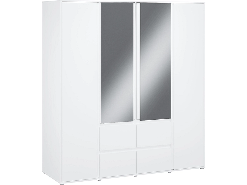 Drehtürenschrank LUMIA weiss Drehtürenschrank LUMIA weiss