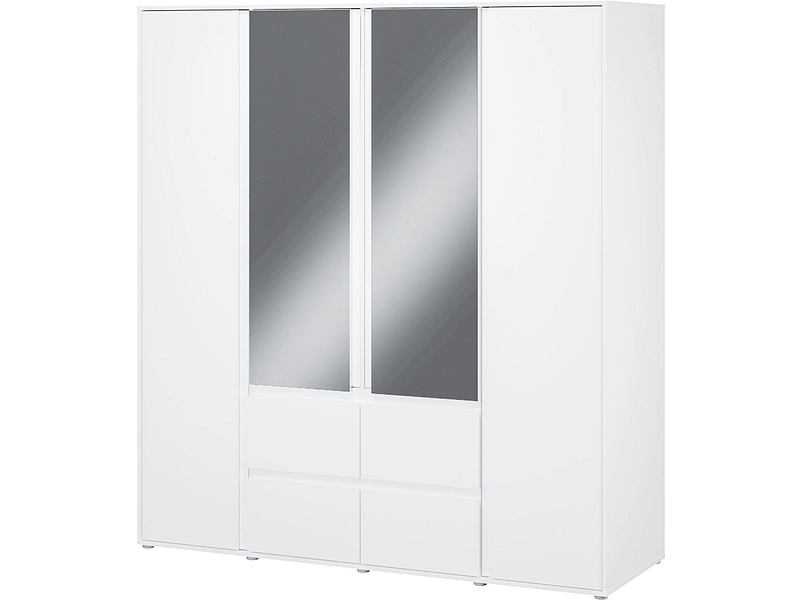 Drehtürenschrank LUMIA weiss Drehtürenschrank LUMIA weiss