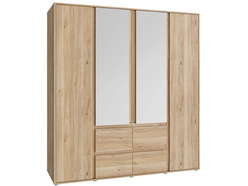 Drehtürenschrank LUMIA eiche Drehtürenschrank LUMIA eiche