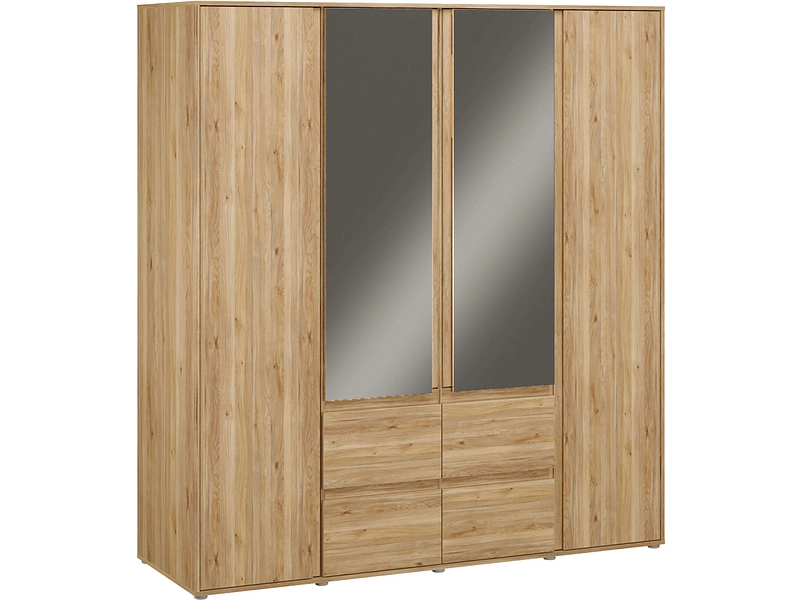 Drehtürenschrank LUMIA eiche Drehtürenschrank LUMIA eiche
