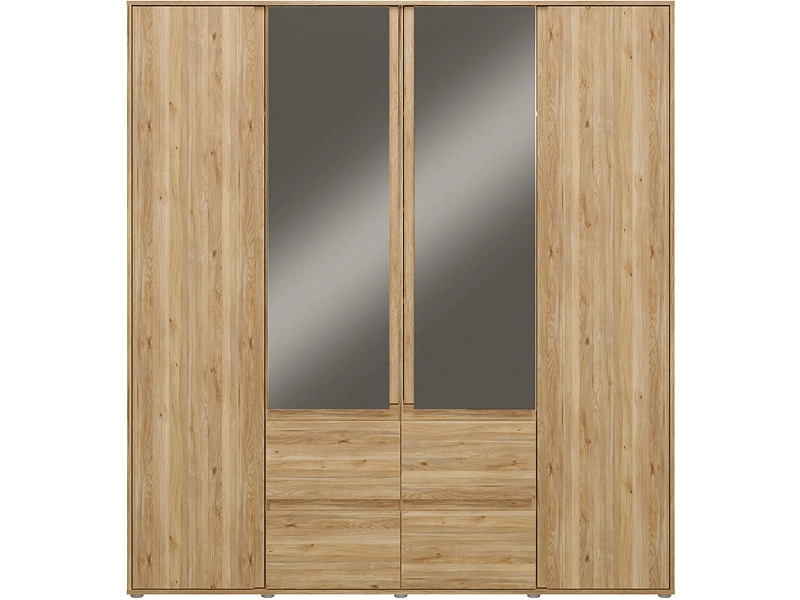 Drehtürenschrank LUMIA eiche Drehtürenschrank LUMIA eiche