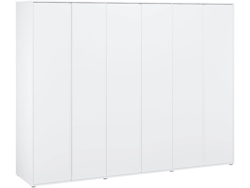 Drehtürenschrank LUMIA weiss Drehtürenschrank LUMIA weiss