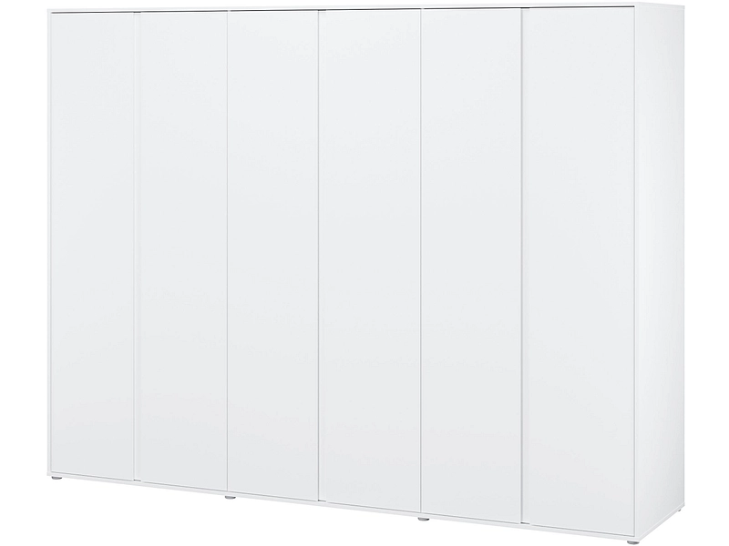 Drehtürenschrank LUMIA weiss Drehtürenschrank LUMIA weiss